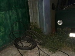 Полиции попался слишком наглый вор кабеля
