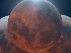 Фотограф зняв найдовше місячне затемнення за останні 500 років