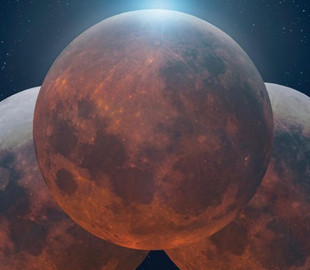 Фотограф зняв найдовше місячне затемнення за останні 500 років