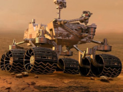 Мінігелікоптер зробив світлину марсоходу NASA на Червоній планеті