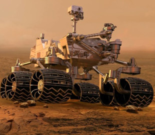Мінігелікоптер зробив світлину марсоходу NASA на Червоній планеті