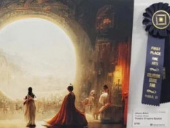 У США картина, яка була намальована штучним інтелектом стала переможцем конкурсу