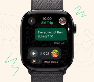 WhatsApp випустила повноцінний додаток для Apple Watch