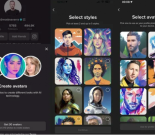 TikTok запускає генеративні аватари штучного інтелекту
