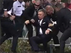 Журналісти показали кадри замаху на Фіцо, які раніше не публікувалися