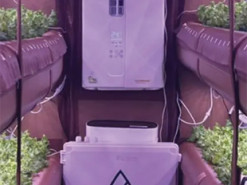 Перша у світі надувна ферма витрачає на 99% менше води