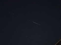 "Супутниковий поїзд" Ілона Маска зняли над Одесою і Києвом