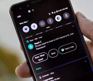 Как активировать тёмную тему во всех приложениях на Android 10
