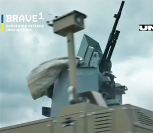 В Україні створили робота із ШІ-туреллю, яка збиває російські дрони