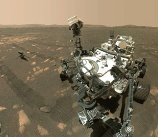 Селфі з Марса: марсохід Perseverance сфотографувався з міні-вертольотом Ingenuity