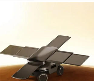 Ця сонячна електростанція на колесах насправді є роботом, який сам шукає світло для підзарядки