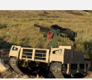 Українські розробники представили наземний роботизований комплекс Tencore стандарту НАТО
