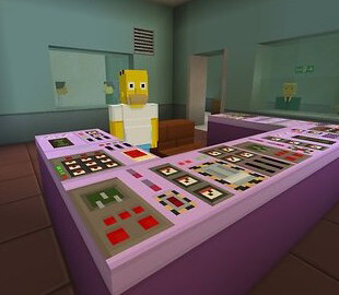В Minecraft появится Спрингфилд из «Симпсонов»