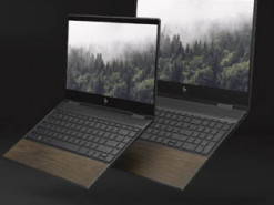 HP представила «деревянные» ноутбуки
