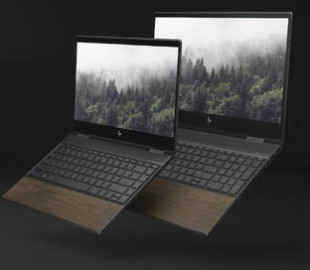 HP представила «деревянные» ноутбуки