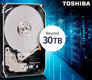 Toshiba створила жорсткі диски на 32 ТБ