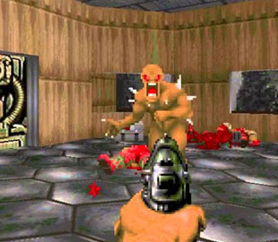 Doom запустили через Paint зі швидкістю один кадр за 1-2 хвилини