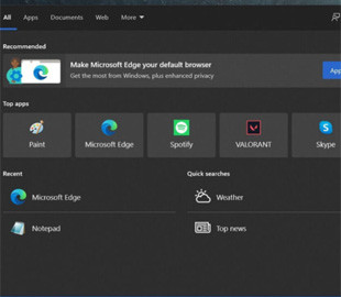 Microsoft виправила пошук у Windows 10