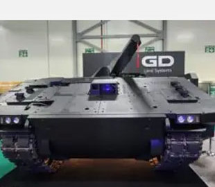 Розробники Ajax представили гусеничний міномет з керованою баштою Nemo