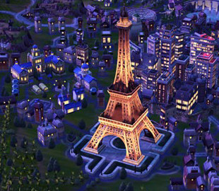 Игрок построил в Minecraft Эйфелеву башню из Civilization 6