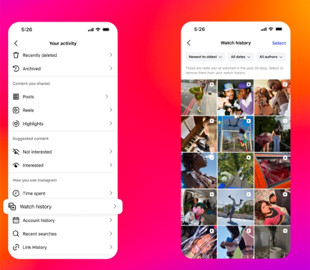 Instagram додав історію переглядів Reels