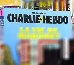 Charlie Hebdo присвятив карикатуру обстрілу рф зернового коридору в Одесі (ФОТО)