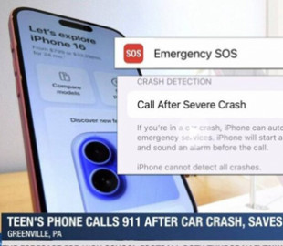 iPhone врятував життя 16-річної дівчини після ДТП